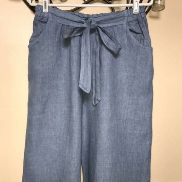 Silkroad Pants - Silkroad Linen Culottes Women's One Size